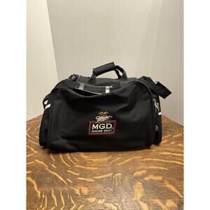 MGD Miller Genuine Draft Duffle Gym Travel Bag with Shoulder Strap